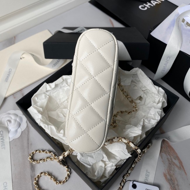 CHANEL CLUTCH WITH CHAIN AP4000 white