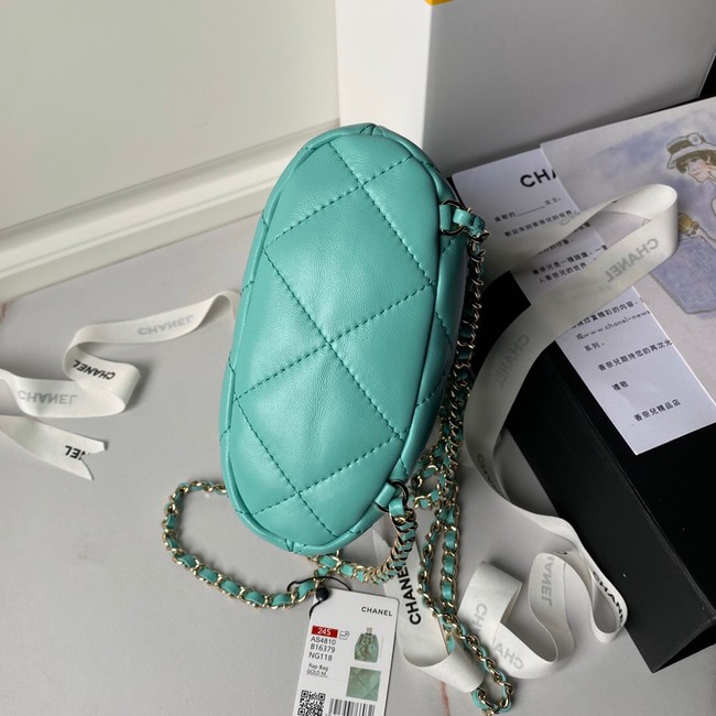 CHANEL BACKPACK AS4810 green