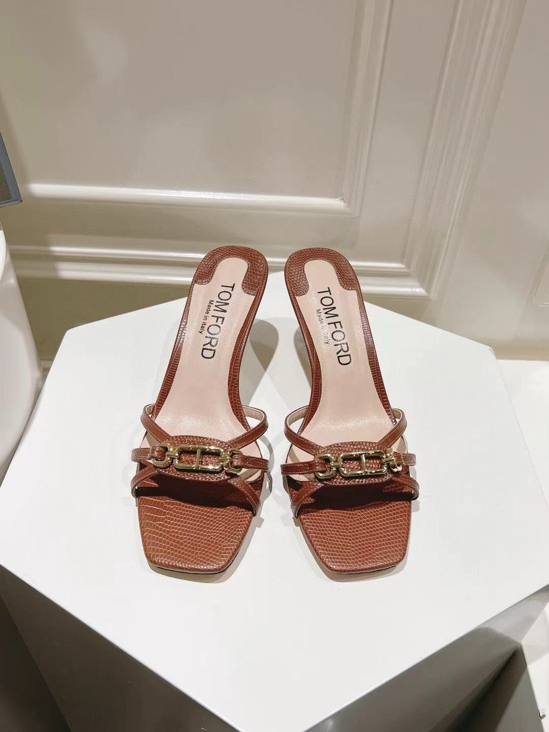 Tomford Shoes Sandals c13191063 Brown