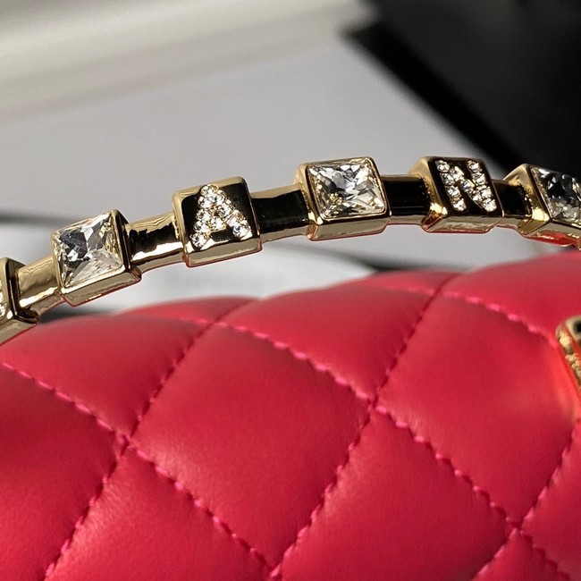 CHANEL CLUTCH WITH CHAIN AP3797 red