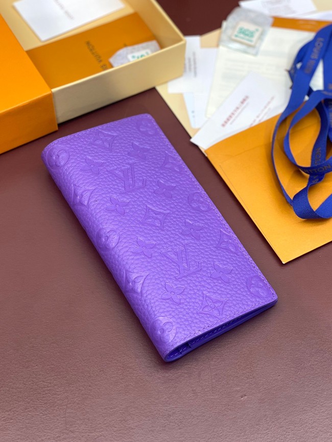 Louis Vuitton Brazza Wallet M69038 Purple