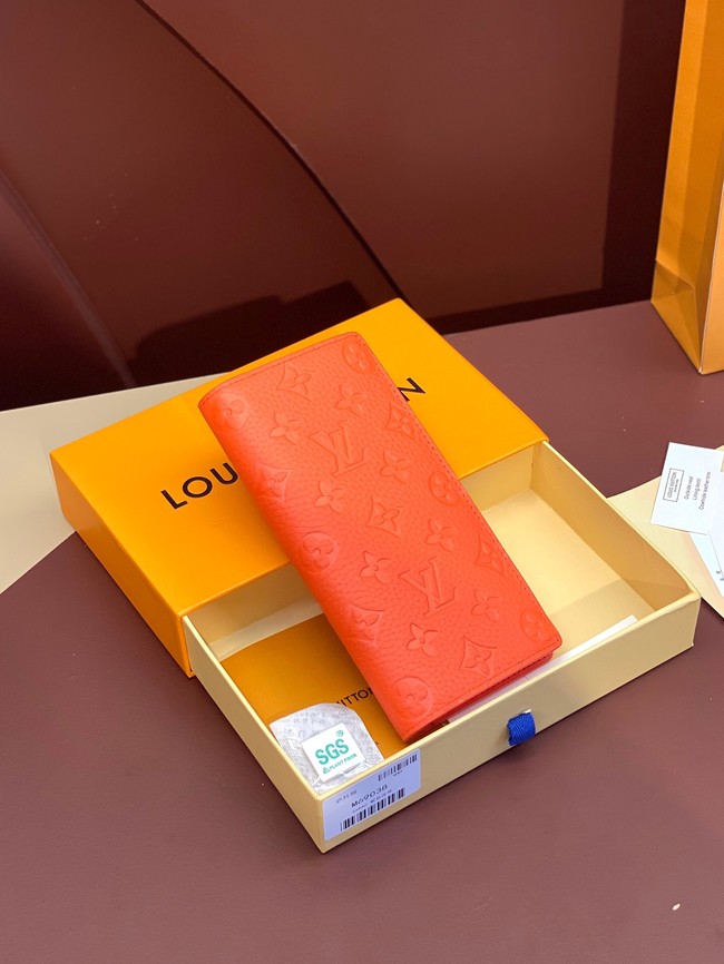 Louis Vuitton Brazza Wallet M69038 orange