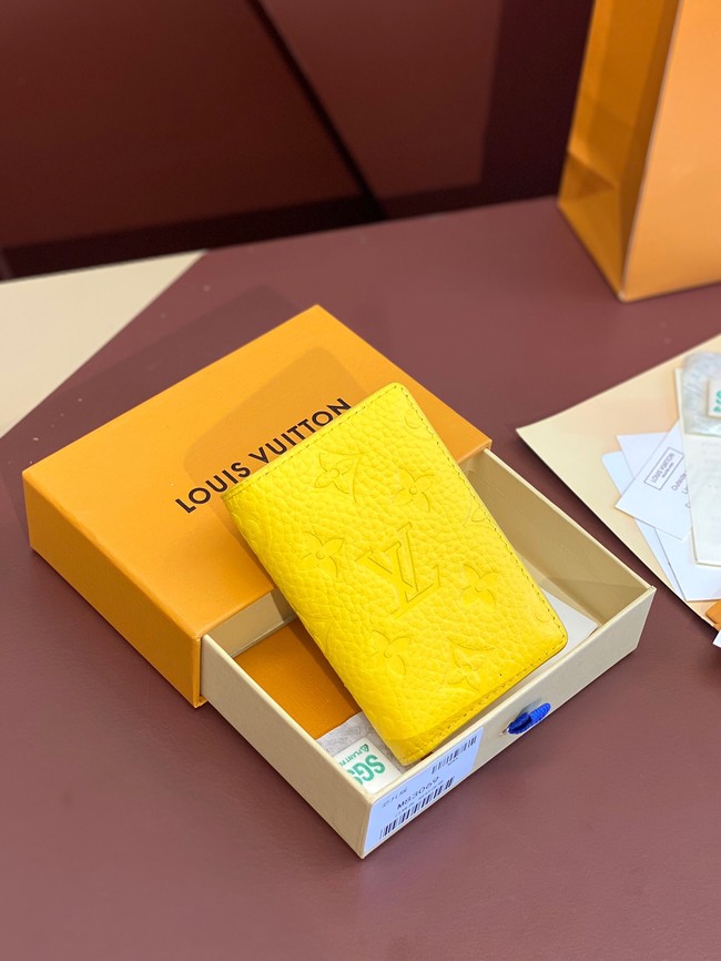 Louis Vuitton Pocket Organizer M83069 yellow