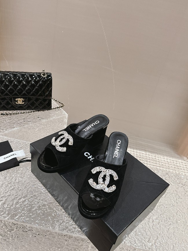 Chanel WOMENS SANDAL heel height 7.5CM 11949-2