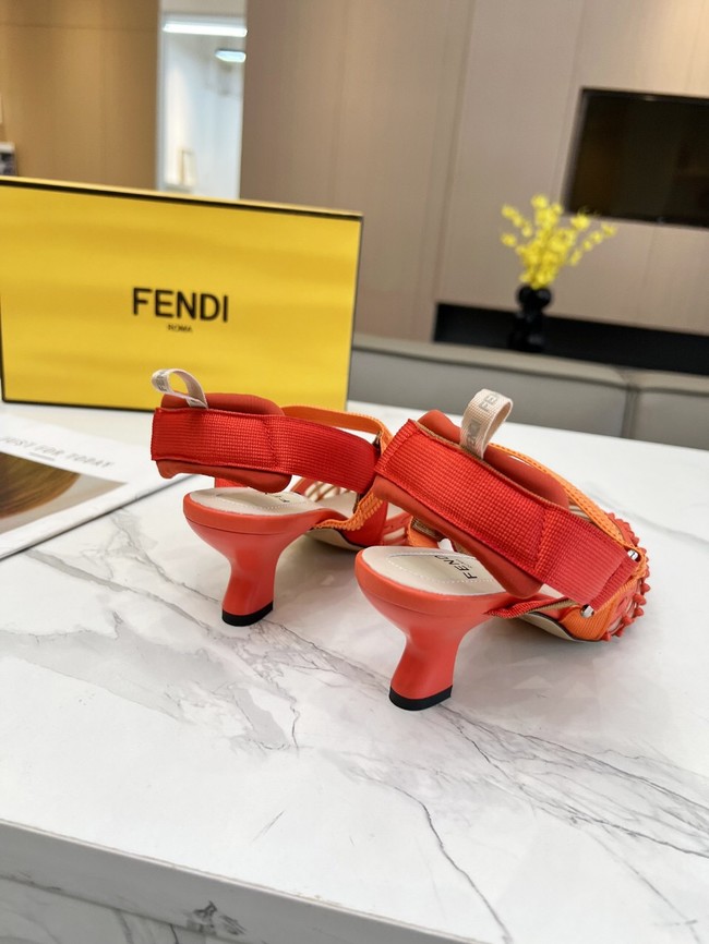 Fendi WOMENS SANDAL heel height 5.5CM 11962-1