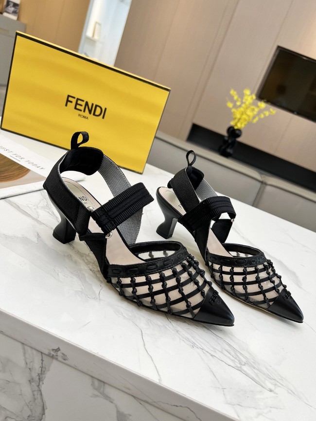 Fendi WOMENS SANDAL heel height 5.5CM 11962-2