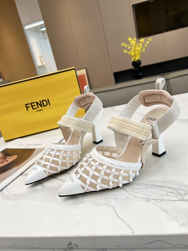 Fendi WOMENS SANDAL heel height 8.5CM 11961-3