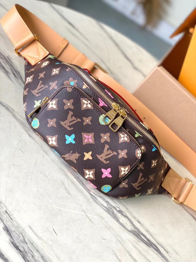 Louis Vuitton Rush Bumbag M24858 Chocolate