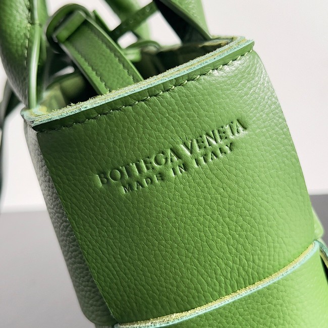 Bottega Veneta Candy Arco Tote Bag 729029 green