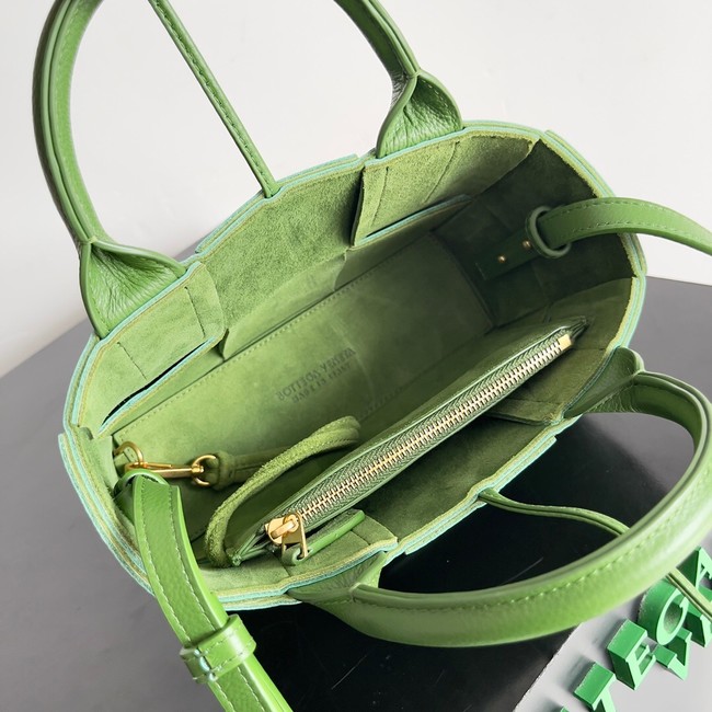 Bottega Veneta Candy Arco Tote Bag 729029 green