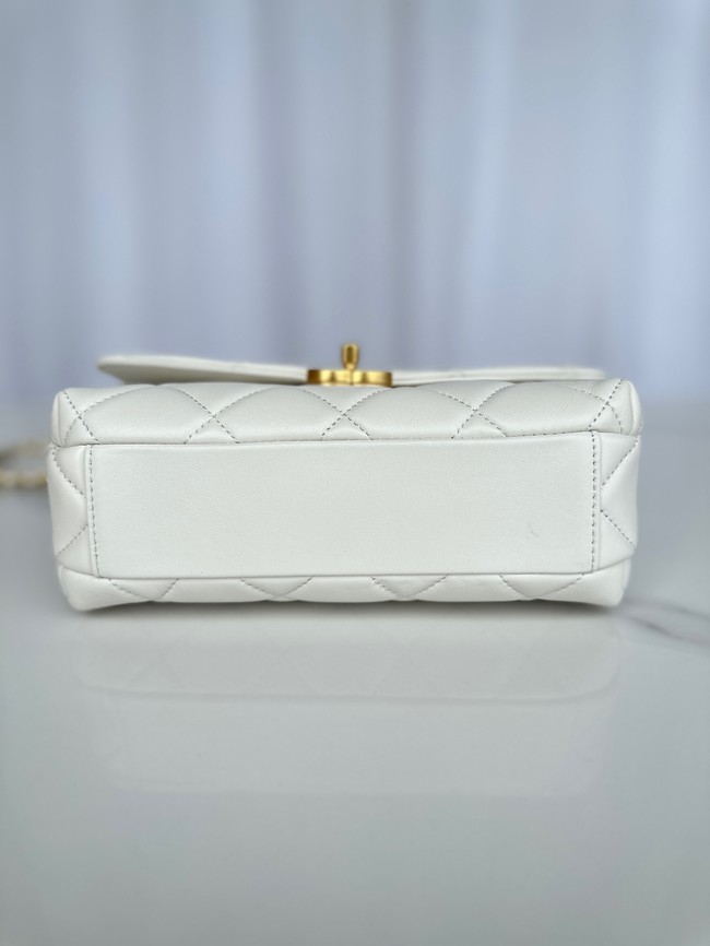 Chanel FLAP BAG AS5011 WHITE