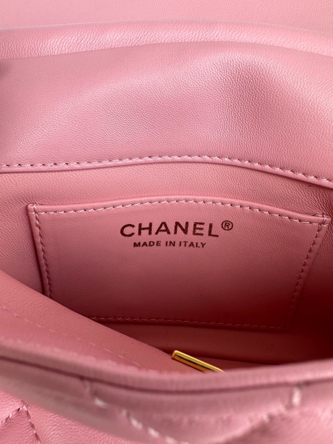 Chanel MINI FLAP BAG AS4986 pink