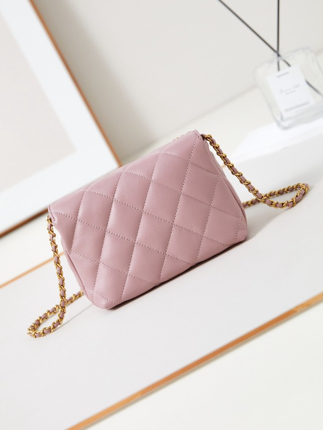 Chanel MINI FLAP BAG AS4986 pink