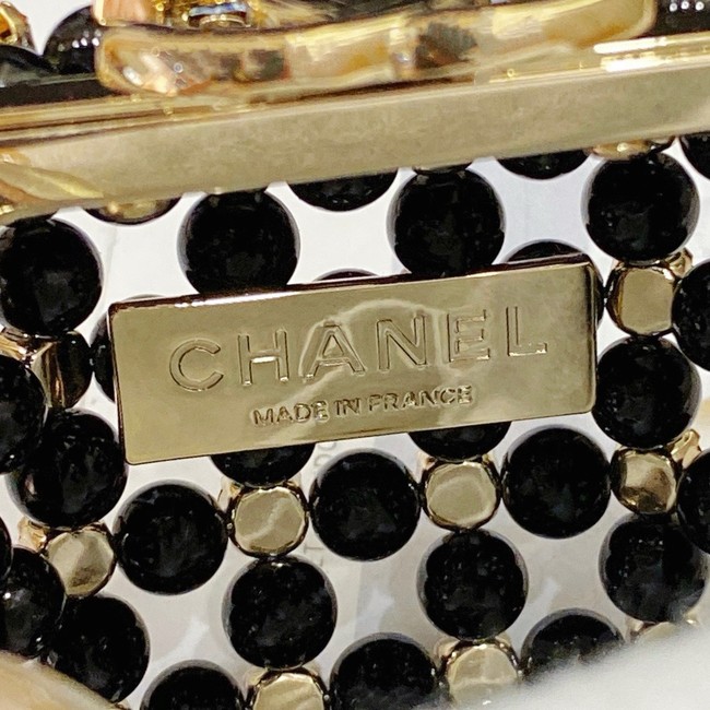 Chanel 24A CLUTCH WITH CHAIN AS3769 black