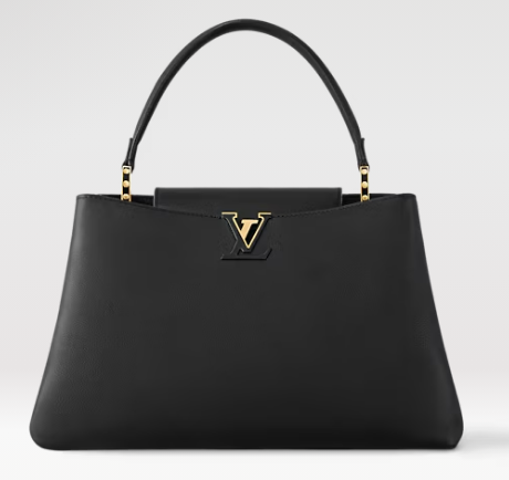 Louis Vuitton Capucines GM Souple M24607 black