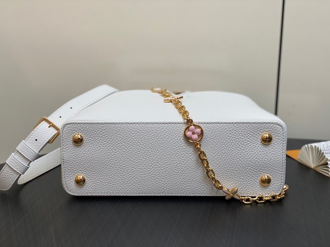 Louis Vuitton Capucines MM M22674 white