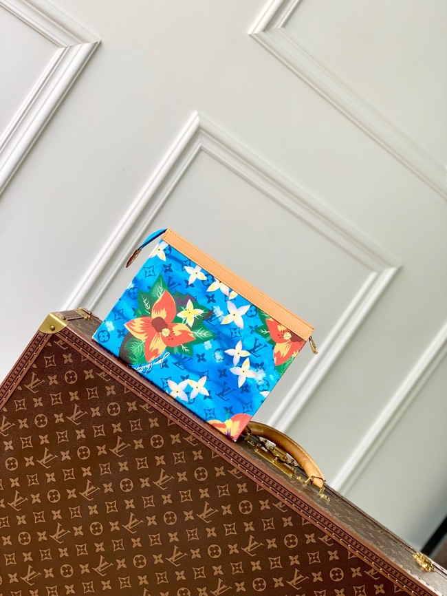 Louis Vuitton Pochette Voyage M83465 blue