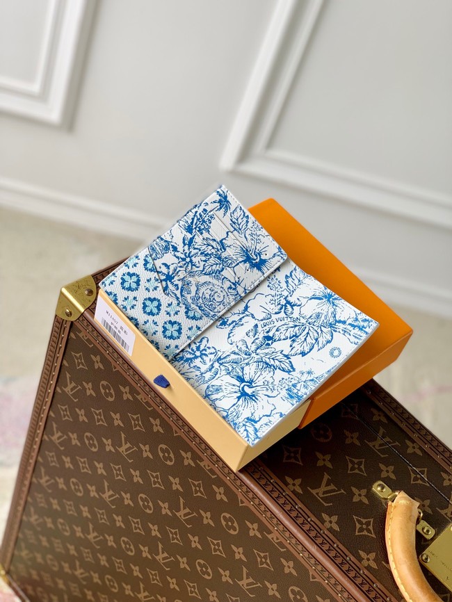 Louis Vuitton Passport Cover M11457 Lagoon Blue