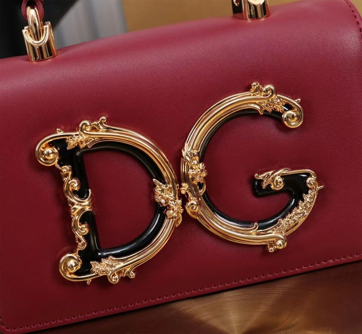 Dolce & Gabbana leather Shoulder Bag G6504 red