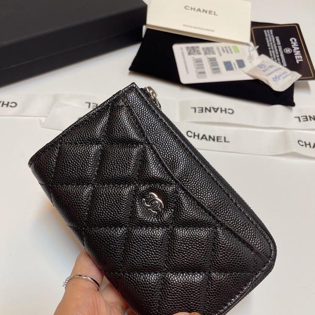 Chanel CLASSIC CARD HOLDER AP3179-2 BLACK