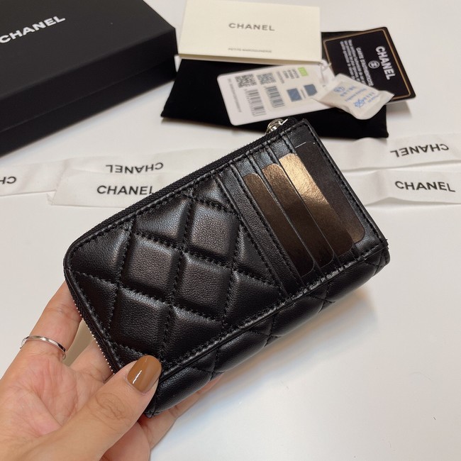 Chanel CLASSIC CARD HOLDER AP3179-5 BLACK