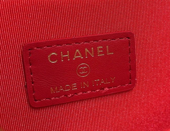 Chanel CLASSIC CARD HOLDER AP3179 RED