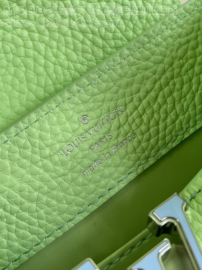 Louis Vuitton Capucines Mini M23456 green