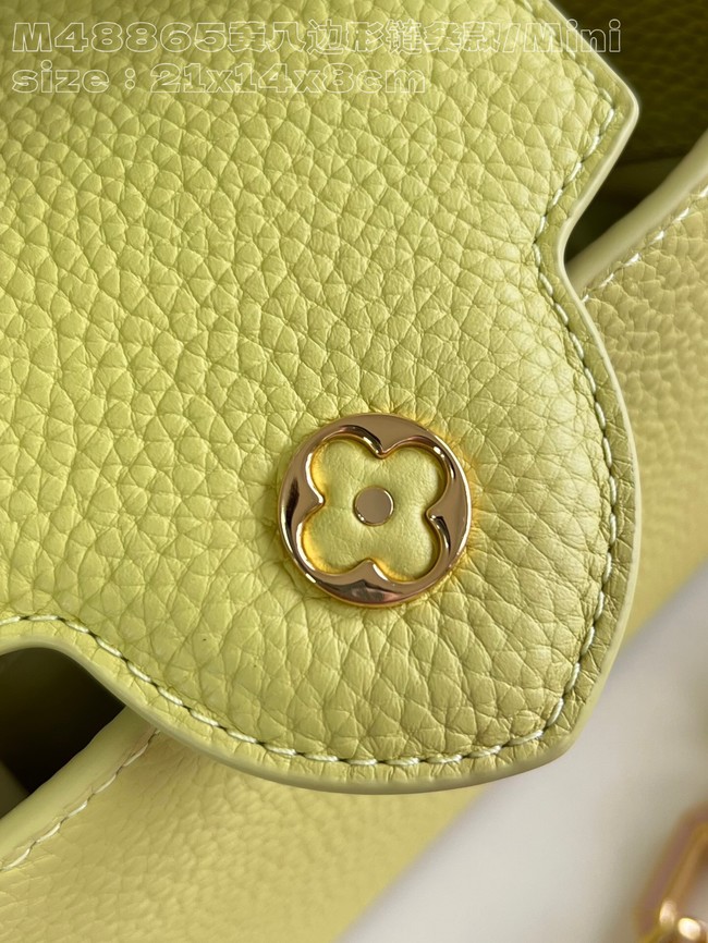 Louis Vuitton Capucines Mini M23456 yellow