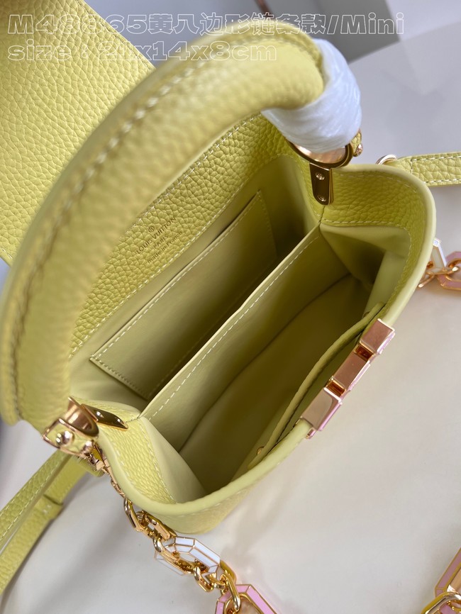 Louis Vuitton Capucines Mini M23456 yellow