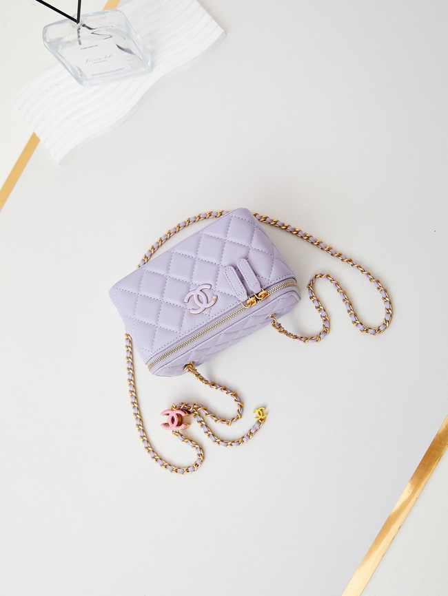 CHANEL MINI CLUTCH  AP3940 Light Purple