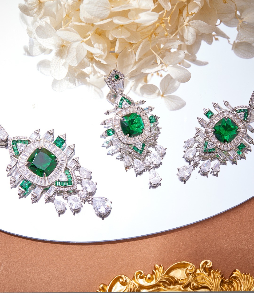 BVLGARI NECKLACE&Earrings CE14669