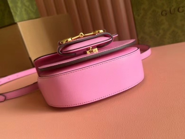 GUCCI HORSEBIT 1955 MINI TOP HANDLE BAG 781387 Pink 