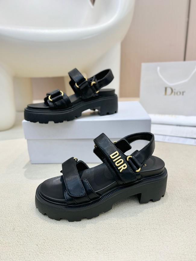 Dior Dioract Platform Sandal Lambskin 11998-7