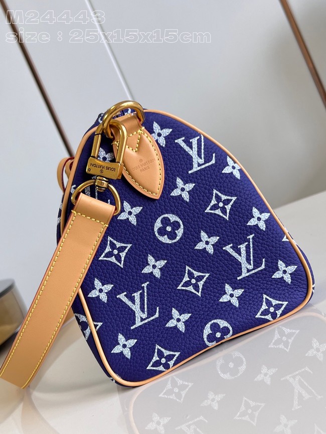 Louis Vuitton NEW Speedy P9 Bandouliere 25 M11561 Blue