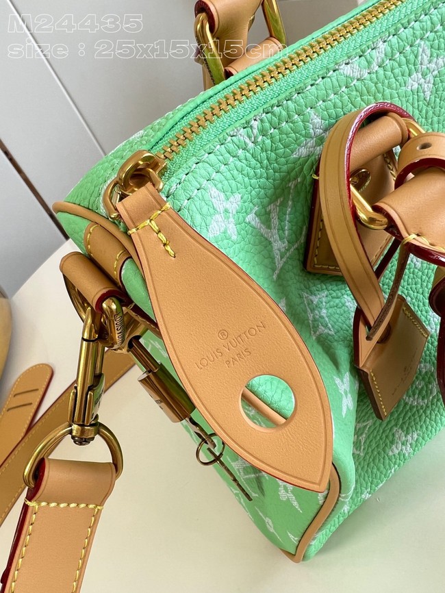 Louis Vuitton NEW Speedy P9 Bandouliere 25 M11561 green