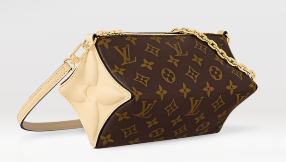 Louis Vuitton NEW Bloom Pouch M11303 Banana Yellow