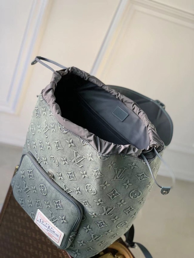 Louis Vuitton Discovery Backpack M22534 Denim