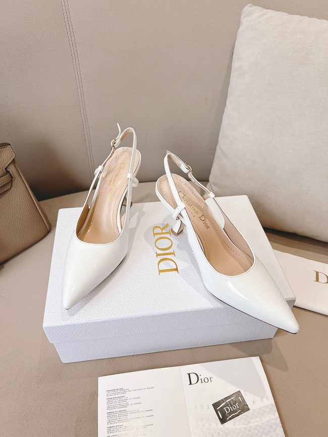 Dior Tribales Slingback Pump Patent Calfskin 11915-4