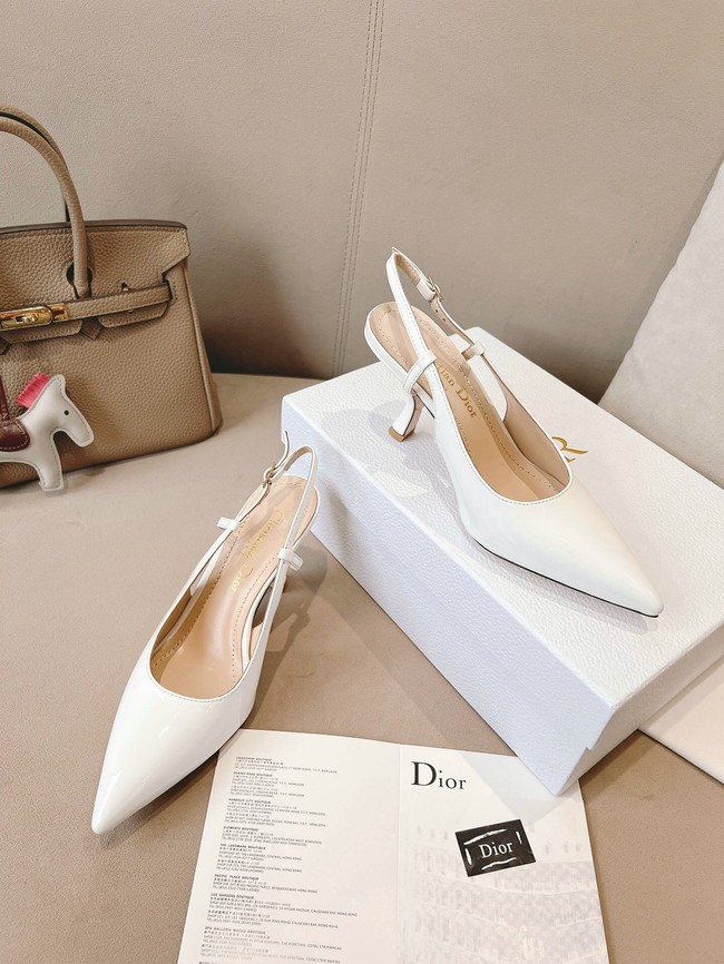 Dior Tribales Slingback Pump Patent Calfskin 11915-4