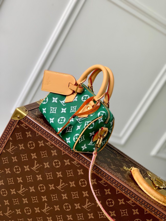 Louis Vuitton Speedy 18 Bandouliere Damier Pop M40595 green