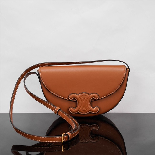 CELINE BESACE CUIR TRIOMPHE CALFSKIN 111233 brown