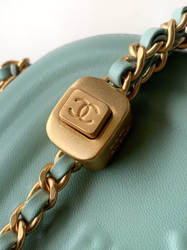 Chanel 25A CLUTCH WITH CHAIN AP0011 green