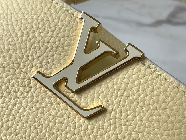 Louis Vuitton Capucines Mini M24574 light yellow