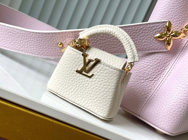 Louis Vuitton Capucines BB M24575 light pink