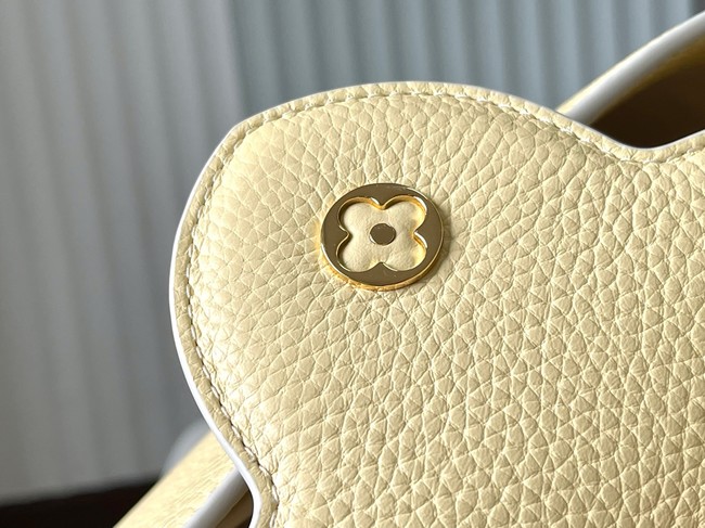 Louis Vuitton Capucines BB M24575 light yellow