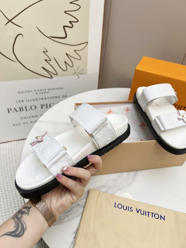 Louis Vuitton NEW Sunset Flat Comfort Mule 55208-1