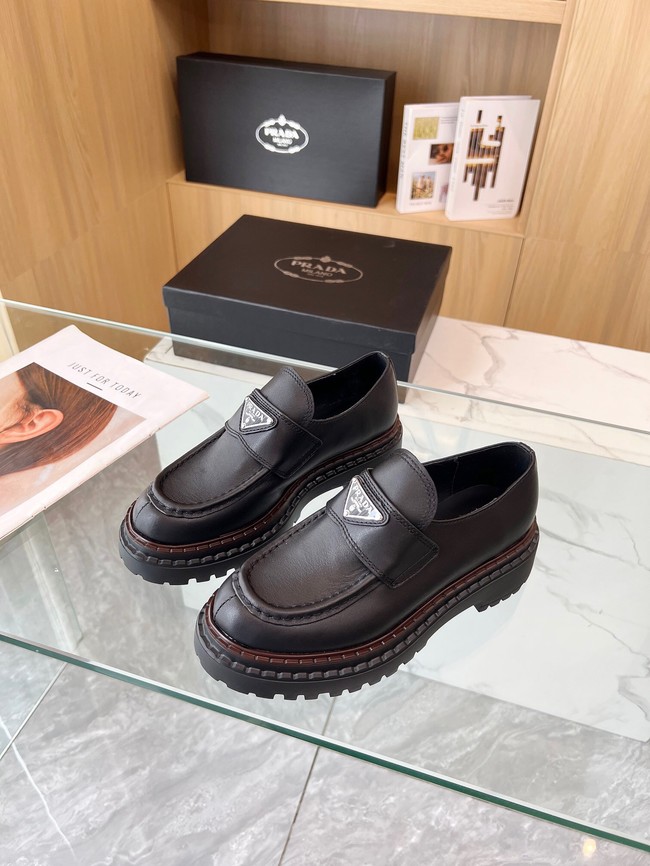 Prada leather loafers 55209-1