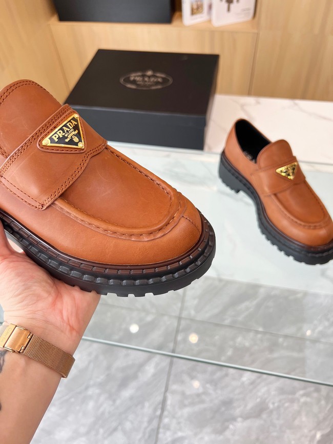 Prada leather loafers 55209-2