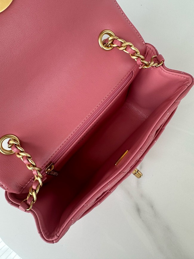 CHANEL MINI FLAP BAG AS5026 Pink