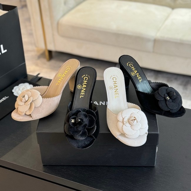 Chanel Shoes Heel height 8 cm Lambskin 55219-5